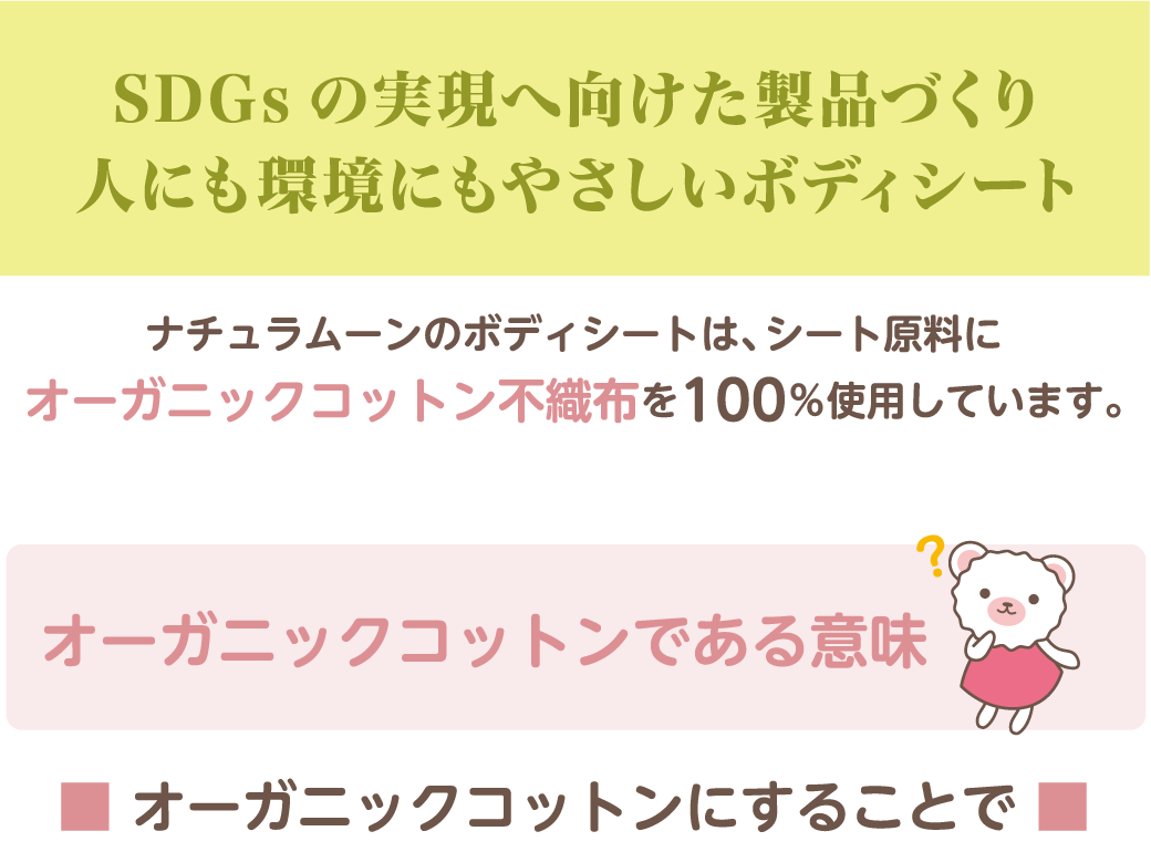 オーガニックコットンであることの意味